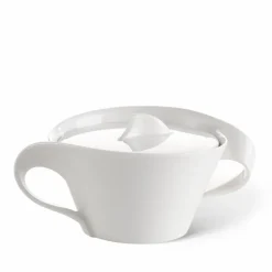 Villeroy & Boch Kaffee & Tee-Zuckerdose New Wave Weiß