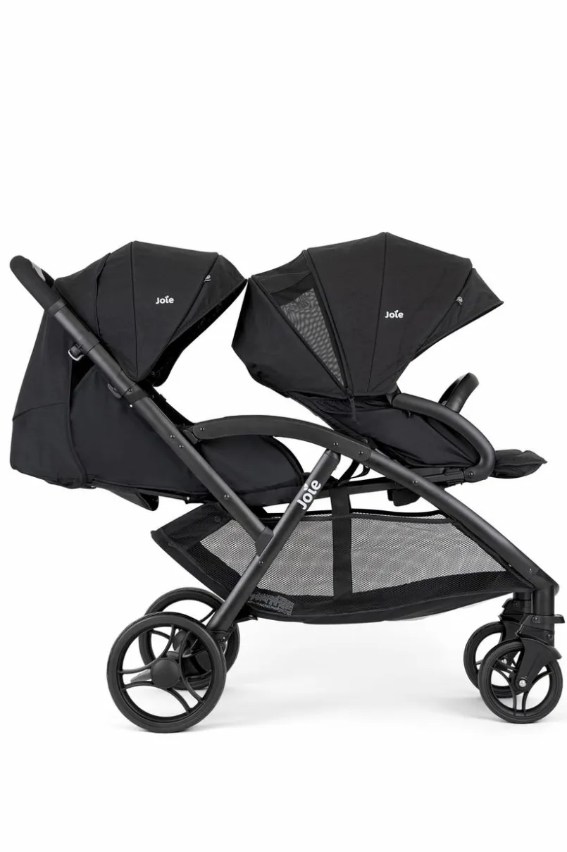 Geschwisterwagen & Zwillingskinderwagen|Joie Zwillingsbuggy Evalite Duo Shale