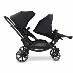 ABC Design Geschwisterwagen & Zwillingskinderwagen-Zwillingsbuggy Zoom 2 Coal